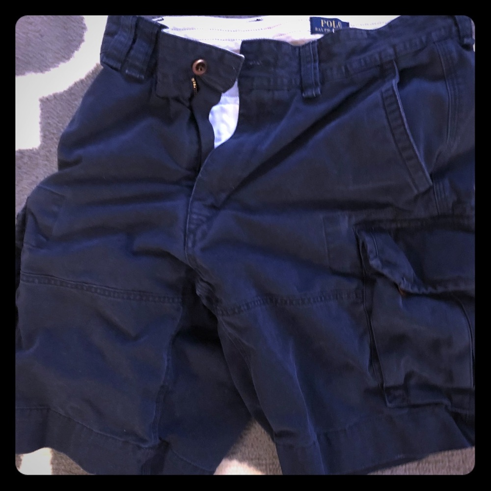 4pr of mens shorts American eagle abercrombie polo